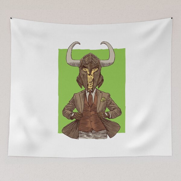 Item preview, Viking Hipster Zombie designed and sold by pakaibaung.