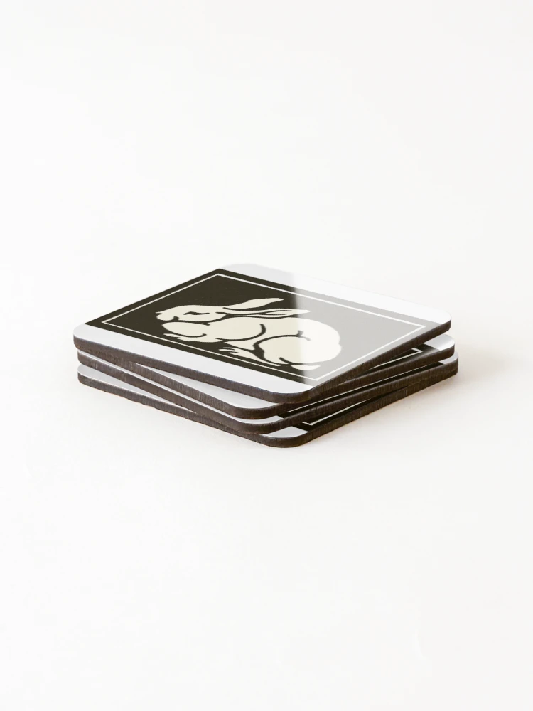 Thumbnail 4 of 5, Coasters (Set of 4), Roid Rabbit designed and sold by bigted9.