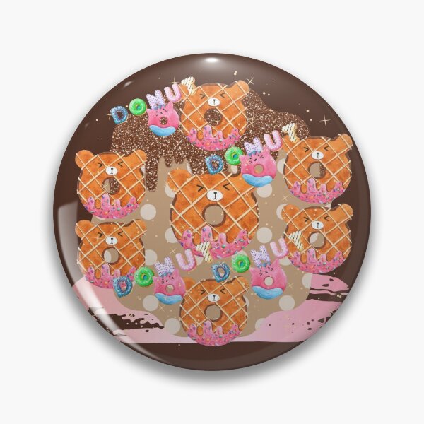 Item preview, Addicted To Donuts !! - Addiction To Donut! - Donut Pattern designed and sold by SoffyLee586.