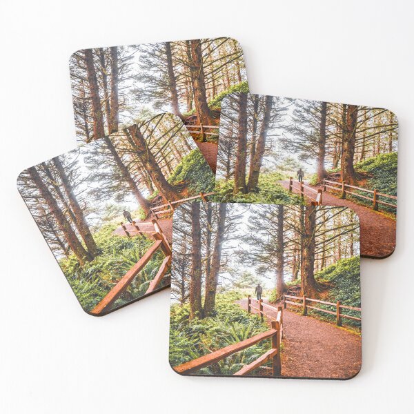Item preview, Hiking in the Fog-Travel Photography in Oregon designed and sold by anthonylonder.