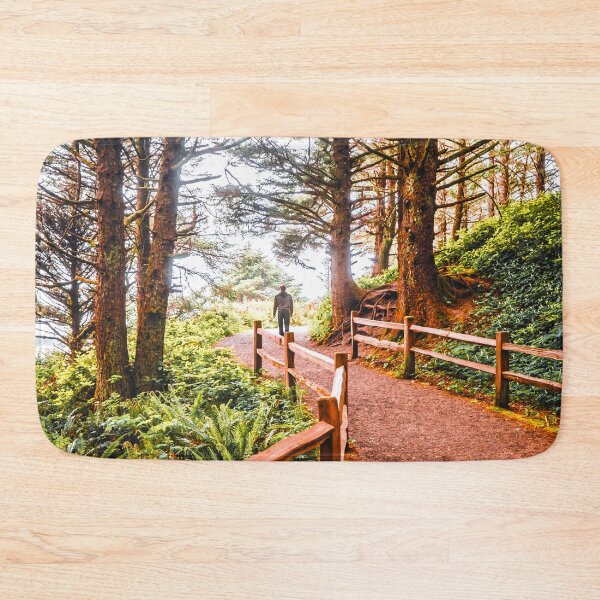 Item preview, Hiking in the Fog-Travel Photography in Oregon designed and sold by anthonylonder.