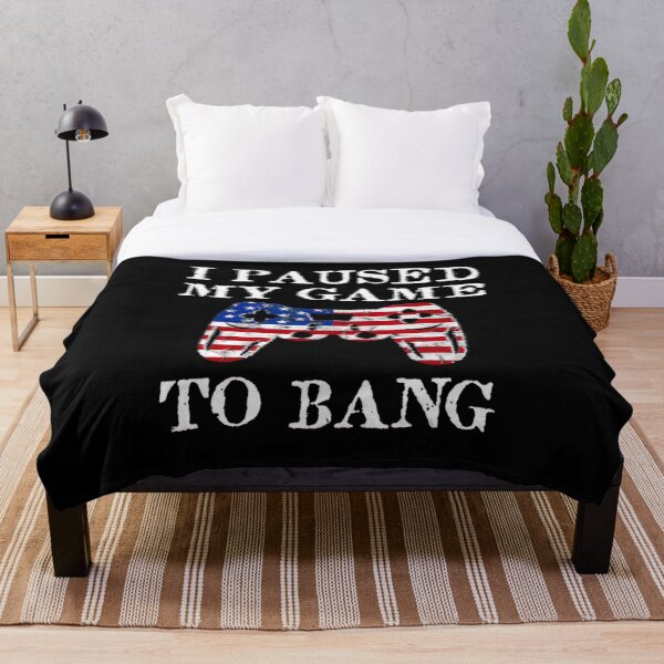 Aperçu de l'œuvre Gamer 4 juillet Bang Patriot contrôleur de jeu drapeau américain créée et vendue par BargerStore.