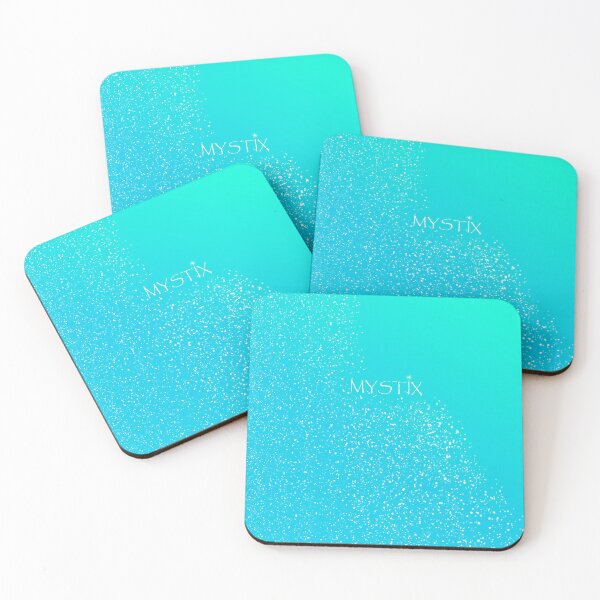 Item preview, Mystix brand mystix rain abstract teal designed and sold by MystixJack.