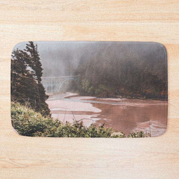 Item preview, Heceta Head Foggy Day-Oregon Coast Travel Photography designed and sold by anthonylonder.