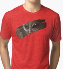 Camiseta de tejido mixto Extraterrestre