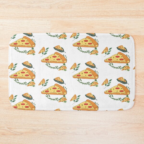 Item preview, Aesthetic Pizza Pattern designed and sold by ChewingArts.