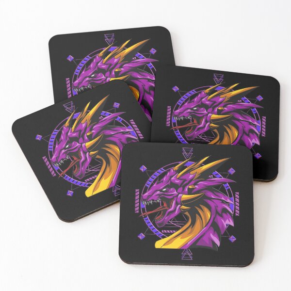 Item preview, Horned Purple Dragon designed and sold by Trinket-Trickster.