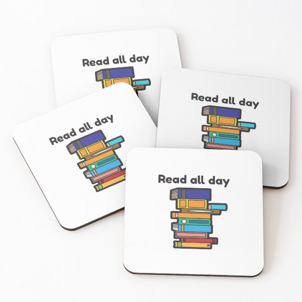 Item preview, Read all day sticker designed and sold by Nightlight0.