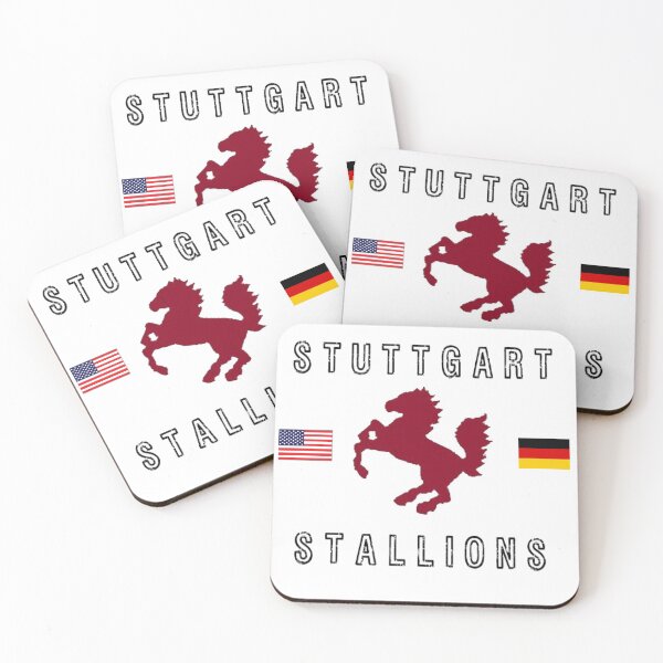 Item preview, Stuttgart Stallions Red Horse Design designed and sold by rtbrassard.