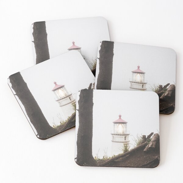 Item preview, Heceta Head Lighthouse in the Fog-Travel Photography in the PNW designed and sold by anthonylonder.