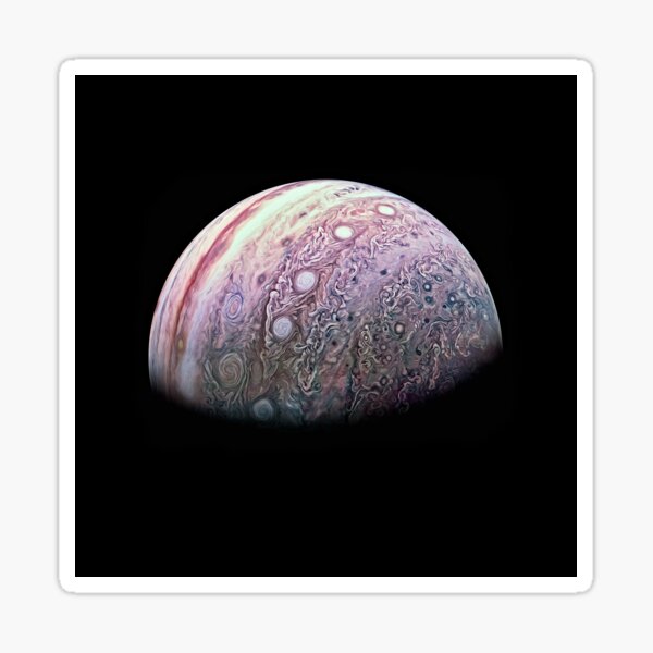 Jupiter String of Pearls" Sticker for Sale by JimPlaxco Redbubble