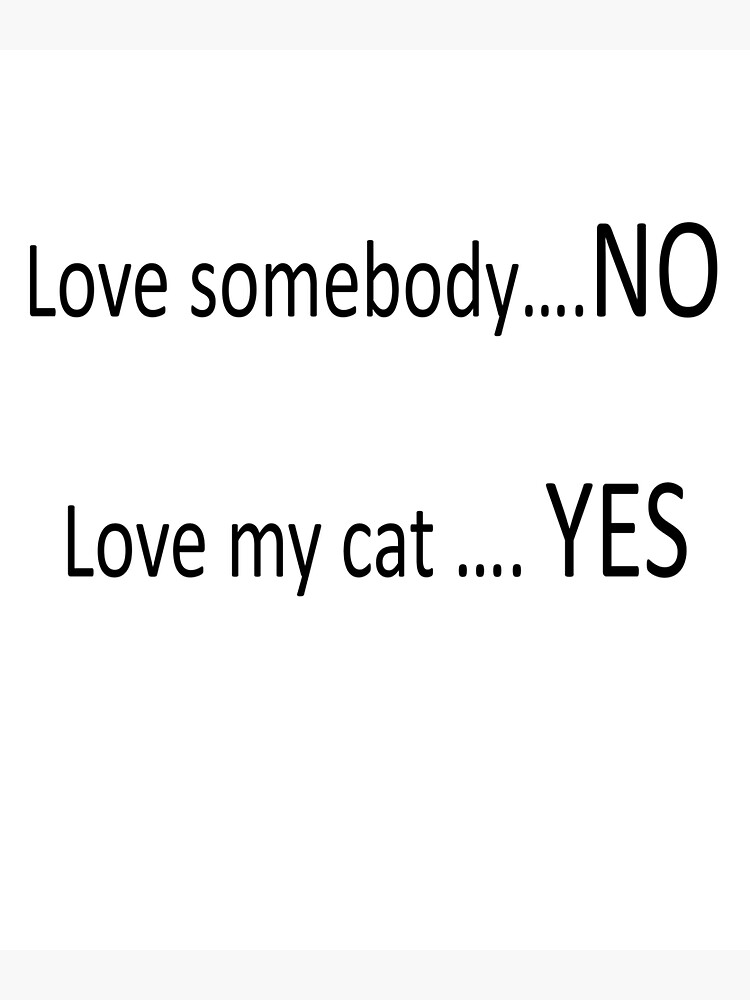 " Human relationship with cats for cat lovers" Sticker for Sale by