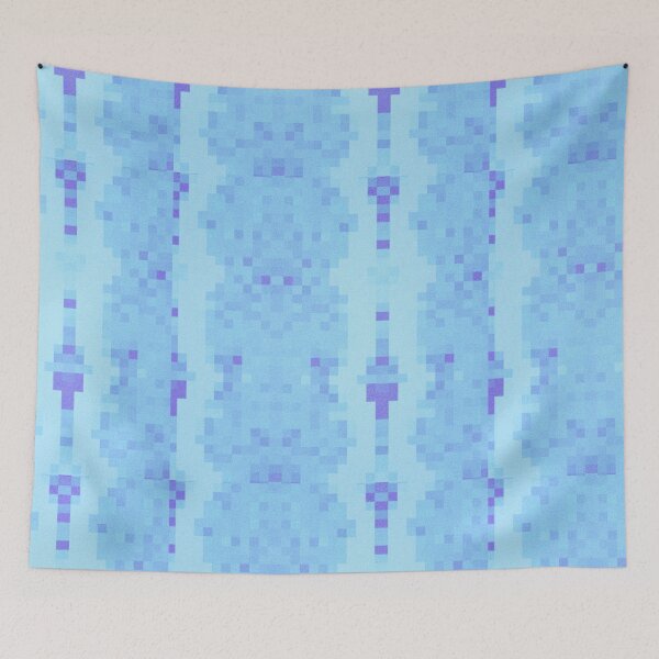 Item preview, Abstracted Pixels (Light Blue) designed and sold by TM Art.