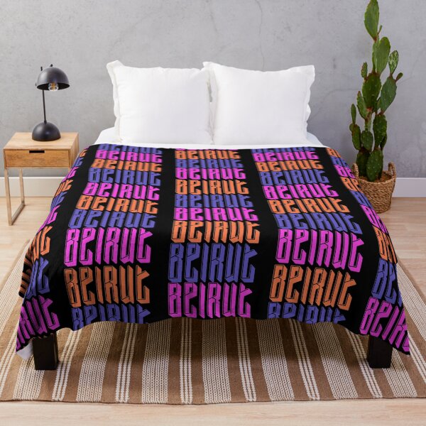 Item preview, Lebanon capital Beirut Retro Vintage Colorful Art Design . designed and sold by hasondx.