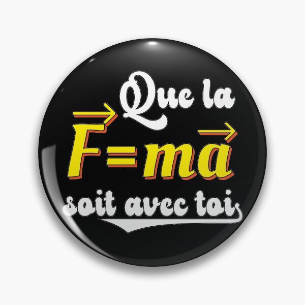 Item preview, Que la force soit avec toi: cadeau drôle pour les profs de physique et les profs agrégés designed and sold by thegiftedadult.