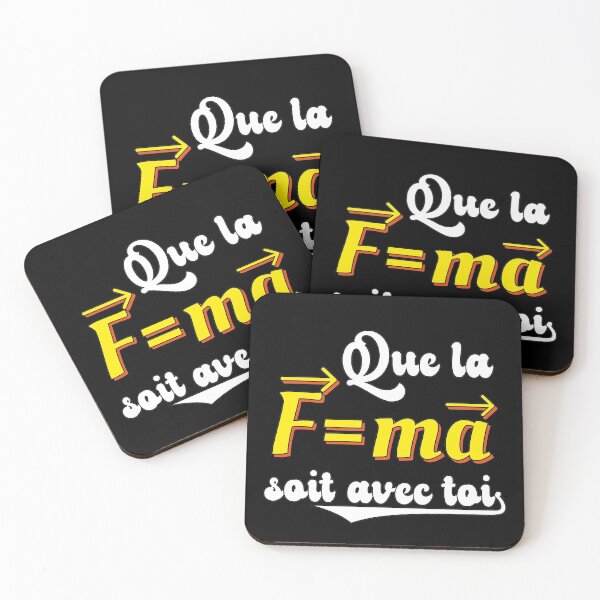 Item preview, Que la force soit avec toi: cadeau drôle pour les profs de physique et les profs agrégés designed and sold by thegiftedadult.