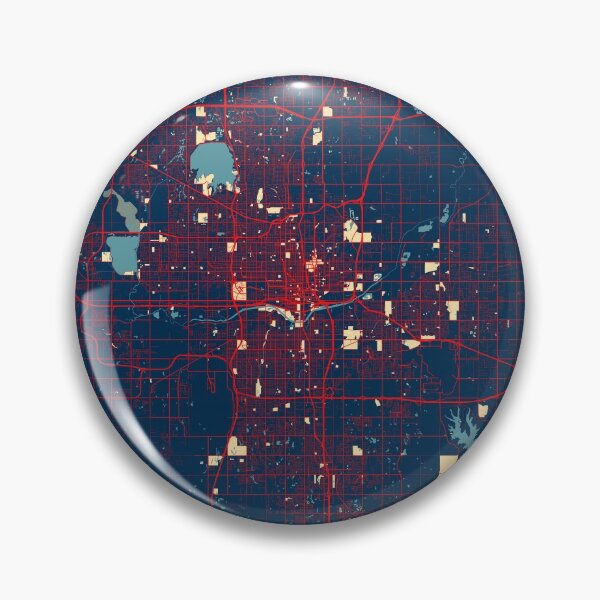 Item preview, Oklahoma City Map of the USA - Hope designed and sold by deMAP.