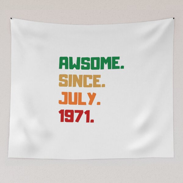 Item preview, awesome since july 1971 designed and sold by melshirt-shop.