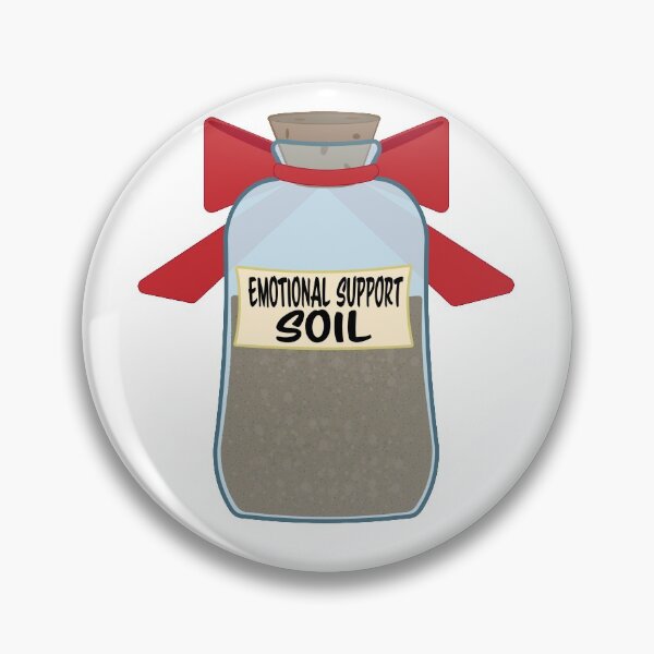 Item preview, Emotion Support Soil designed and sold by EmeraldFox93.