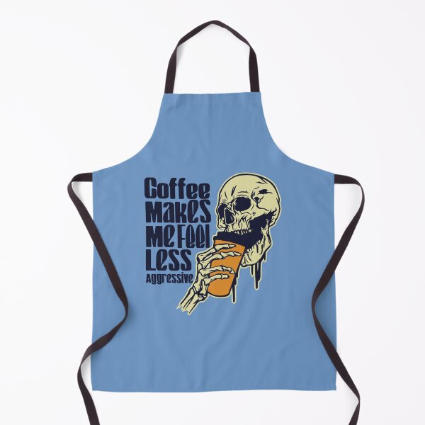 Item preview, Coffee Makes Me Feel Less Aggressive designed and sold by Udens.