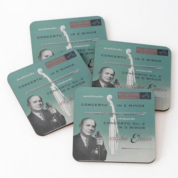 Item preview, Mendelssohn, Wieniawski, Mischa Elman,, Concerto, Violin, 1950's, close up designed and sold by Vintaged.