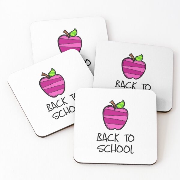 Item preview, Back to School Pink Apple! (on White) designed and sold by PawsitiveMum.
