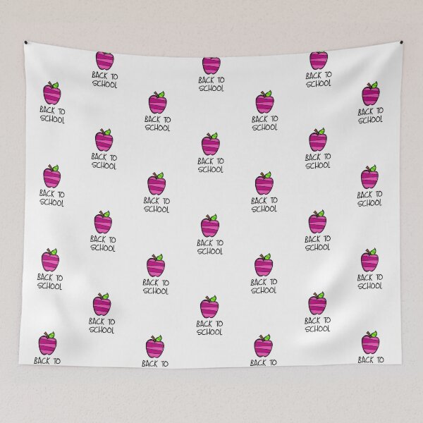 Item preview, Back to School Pink Apple! (on White) designed and sold by PawsitiveMum.