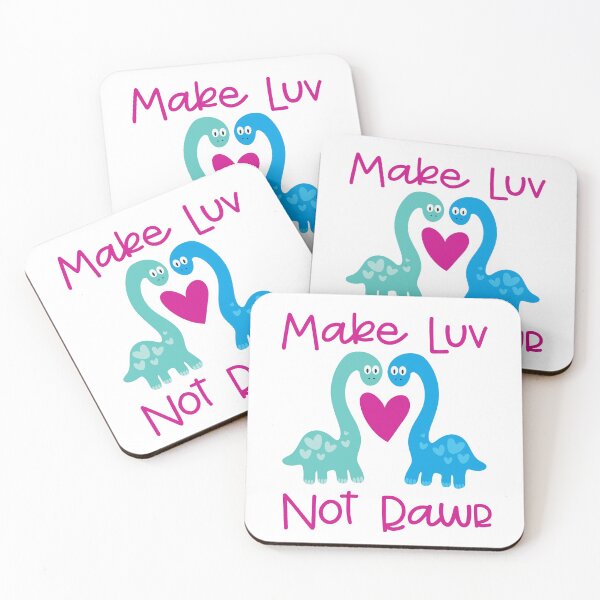 Item preview, Make Luv Not Rawr designed and sold by Lori P.