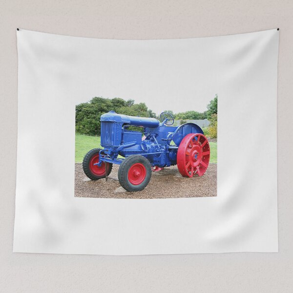 Item preview, Blue & red tractor designed and sold by FranWest.