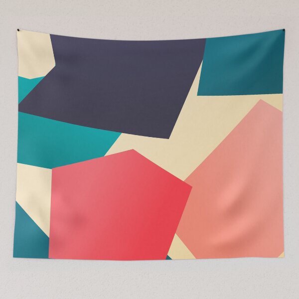 Item preview, BEACHSIDE Abstract Geometric Design designed and sold by SynestheticArt.
