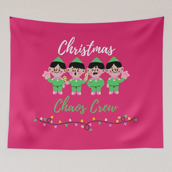 Item preview, Funny, Cute Christmas Chaos Crew designed and sold by All Things Wild.