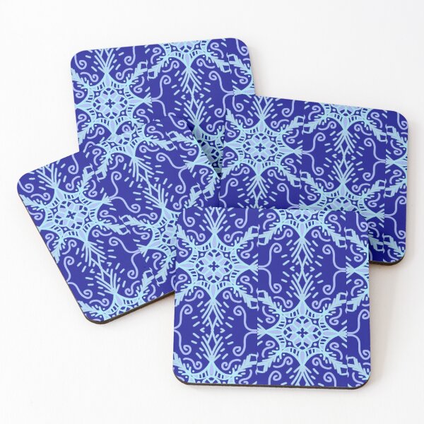 Item preview, Light blue & dark blue design designed and sold by Veradesignz.