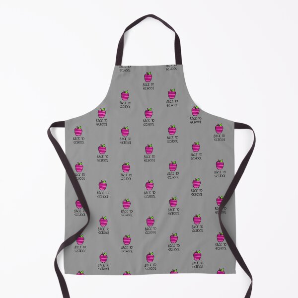 Item preview, Back to School Pink Apple! (on Grey) designed and sold by PawsitiveMum.