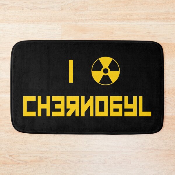 Item preview, I ☢️ CHERNOBYL (on black) designed and sold by DotorEaon.