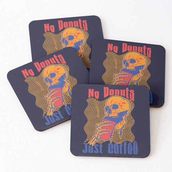 Item preview, No Donuts Just Coffee designed and sold by Udens.