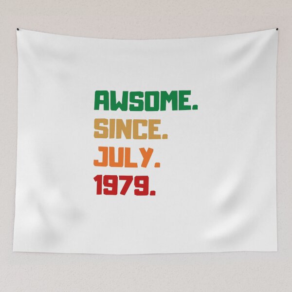 Item preview, awesome since july 1979 designed and sold by melshirt-shop.