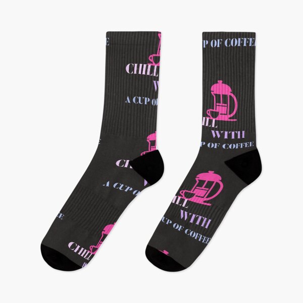 Item preview, CHILL WITH A CUP OF COFFEE designed and sold by A-shell.