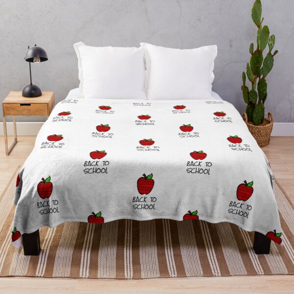 Item preview, Back to School Red Apple! (on White) designed and sold by PawsitiveMum.