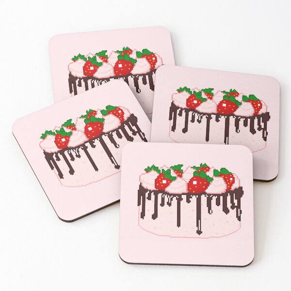Artikelvorschau, Pixel Pink Cake entworfen und verkauft von ssydneyart.
