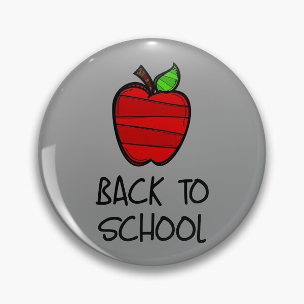 Item preview, Back to School Red Apple! (on Grey) designed and sold by PawsitiveMum.