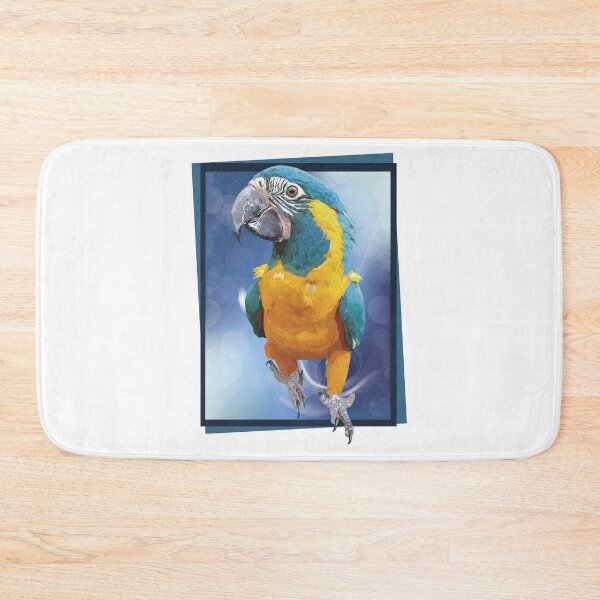 Item preview, Bluebeard macaw designed and sold by obscurite.