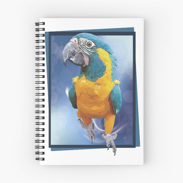 Item preview, Bluebeard macaw designed and sold by obscurite.