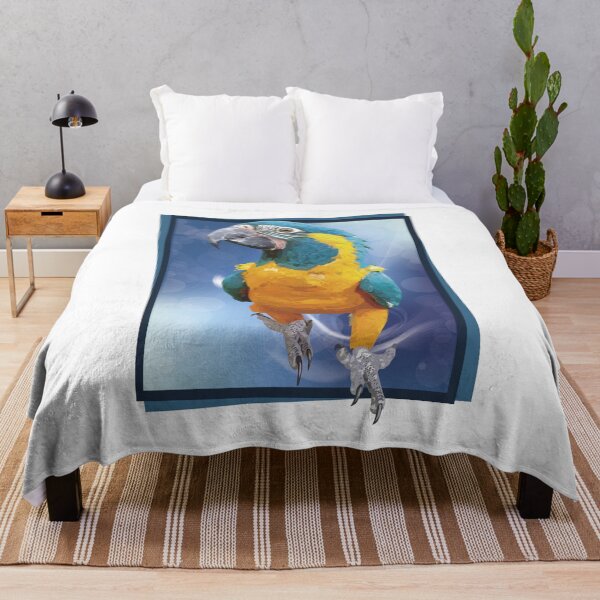 Item preview, Bluebeard macaw designed and sold by obscurite.