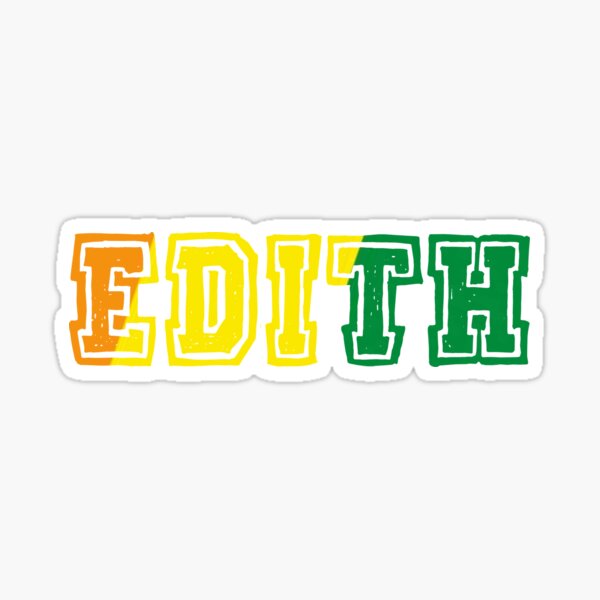 EDITH Sticker