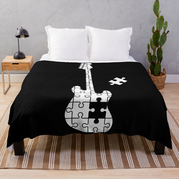 Item preview, Puzzle Bass Guitar Silhouette designed and sold by nightsworthy.