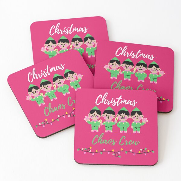 Item preview, Funny, Cute Christmas Chaos Crew designed and sold by All Things Wild.