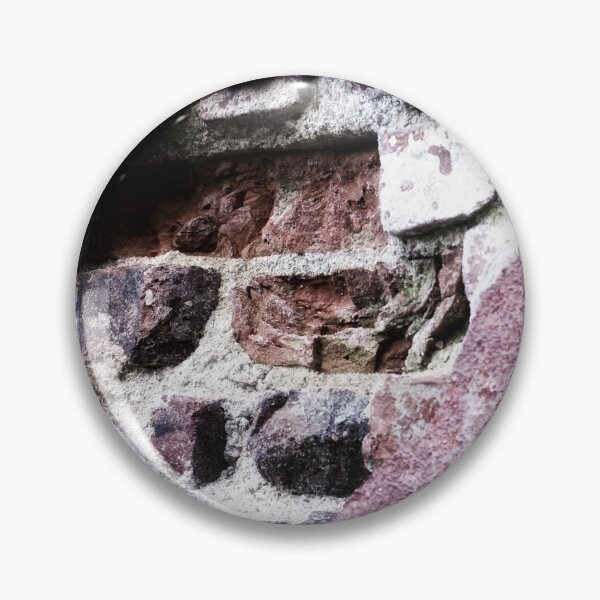 Item preview, hole in pink cracked wall designed and sold by Stephen Orsillo.