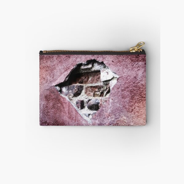 Item preview, hole in pink cracked wall designed and sold by Stephen Orsillo.