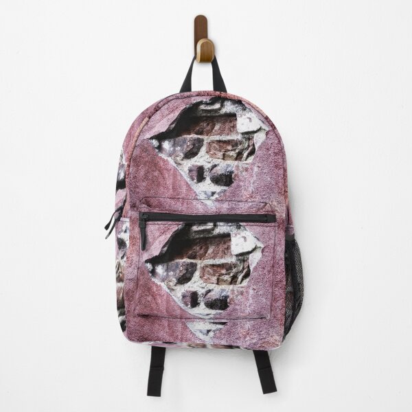 Item preview, hole in pink cracked wall designed and sold by Stephen Orsillo.