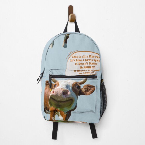 Item preview, Funny Animal Stickers: This is all a Moo Point designed and sold by Memiefy.